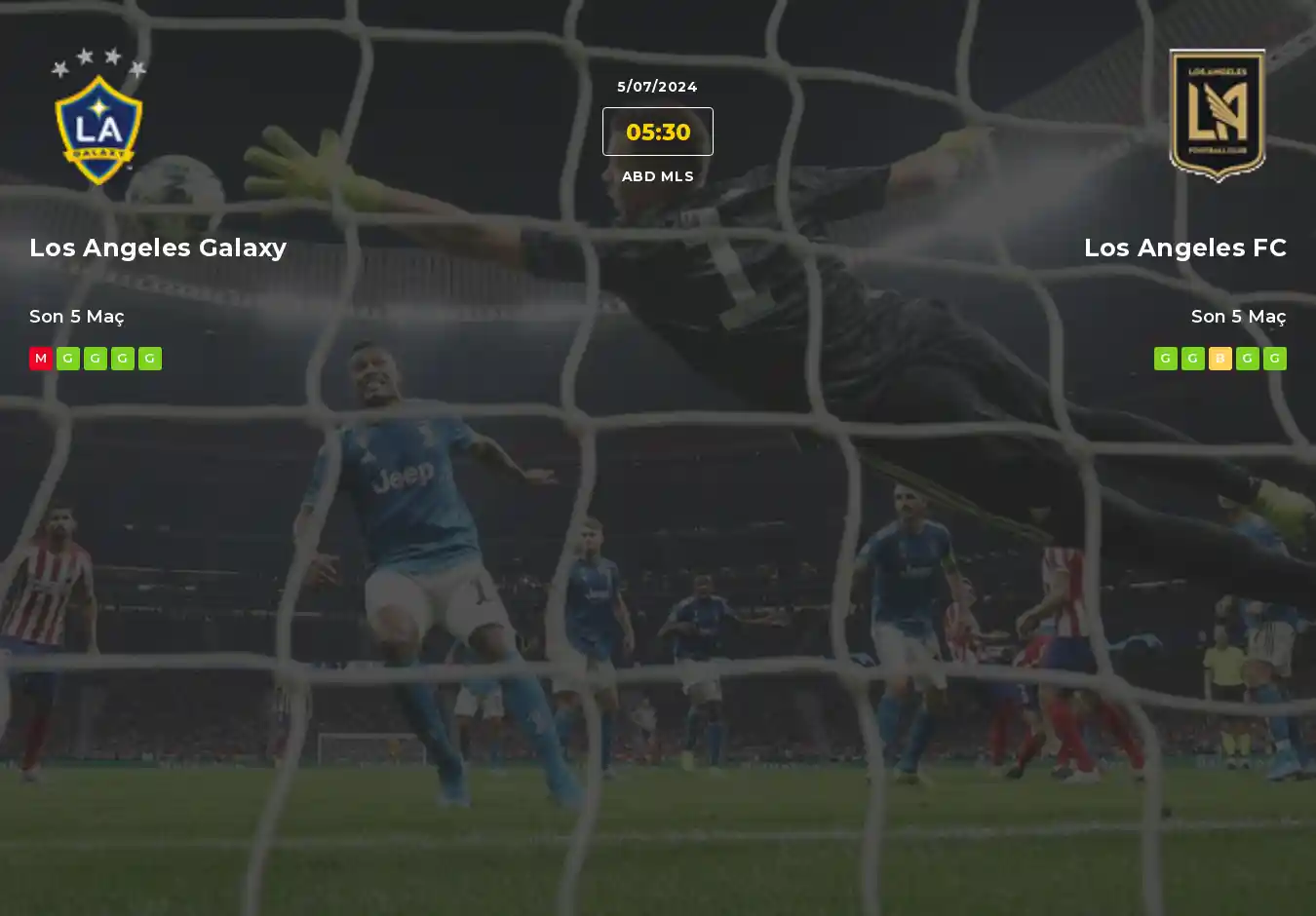 Los Angeles Galaxy Los Angeles FC İddaa Maç Tahmini 05 Temmuz 2024