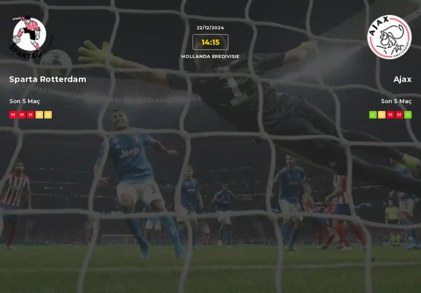 Sparta Rotterdam Ajax İddaa Maç Tahmini 22 Aralık 2024