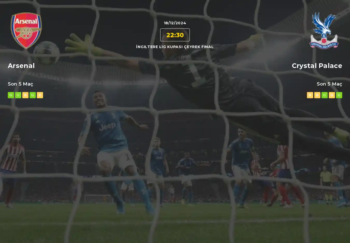Arsenal Crystal Palace İddaa Maç Tahmini 18 Aralık 2024