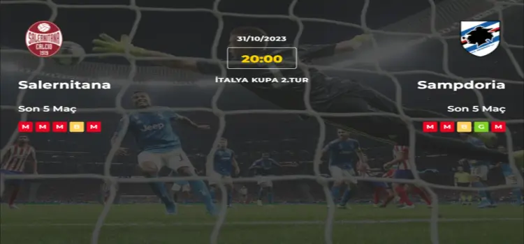 Salernitana Sampdoria İddaa Maç Tahmini 31 Ekim 2023