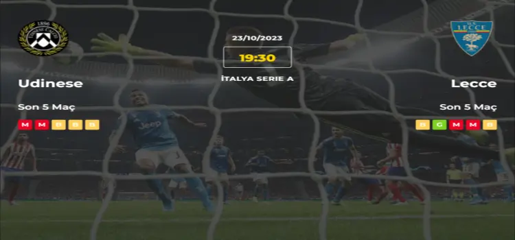 Udinese Lecce İddaa Maç Tahmini 23 Ekim 2023