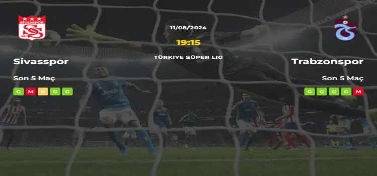 Sivasspor Trabzonspor İddaa Maç Tahmini 11 Ağustos 2024