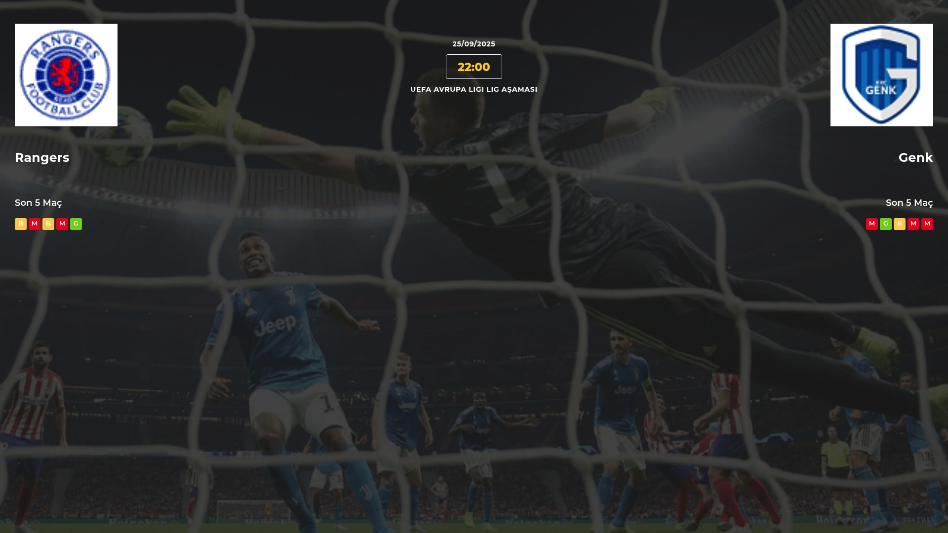 Rangers Genk İddaa Maç Tahmini 25 Eylül 2025