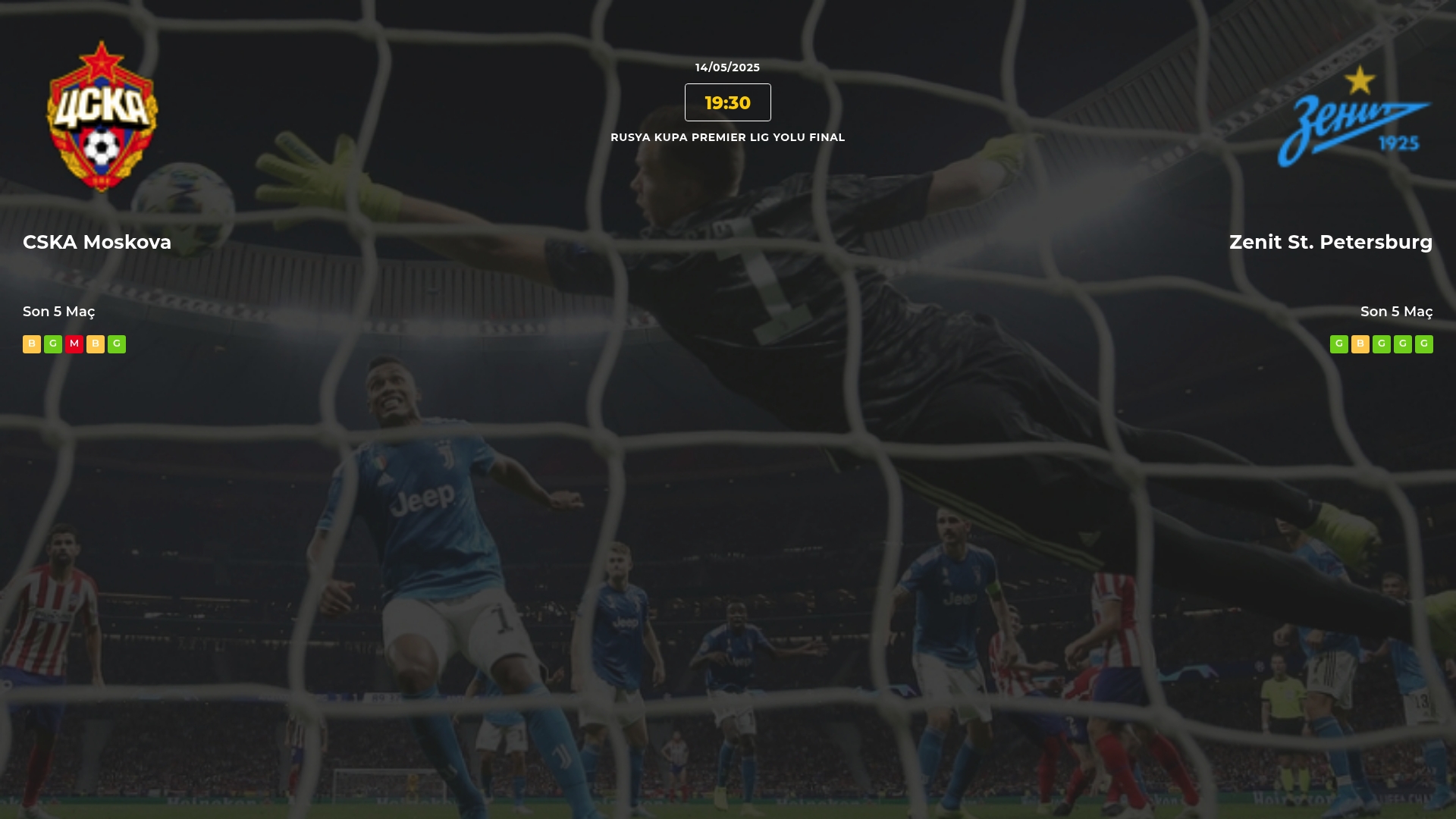 CSKA Moskova Zenit St. Petersburg İddaa Maç Tahmini 14 Mayıs 2025