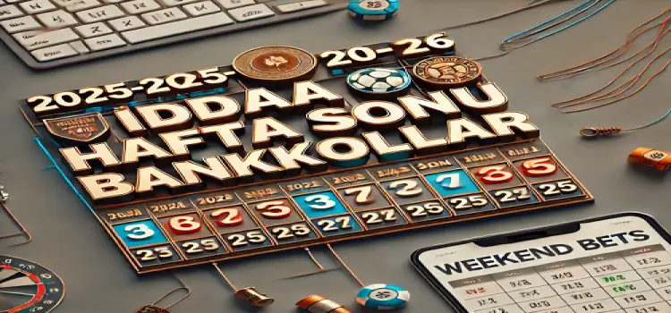 İddaa hafta sonu bankolar 2025-2026