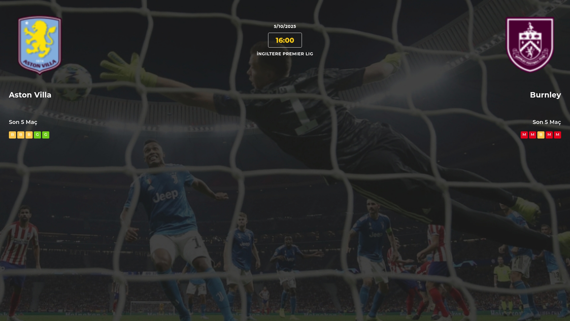 Aston Villa Burnley İddaa Maç Tahmini 05 Ekim 2025