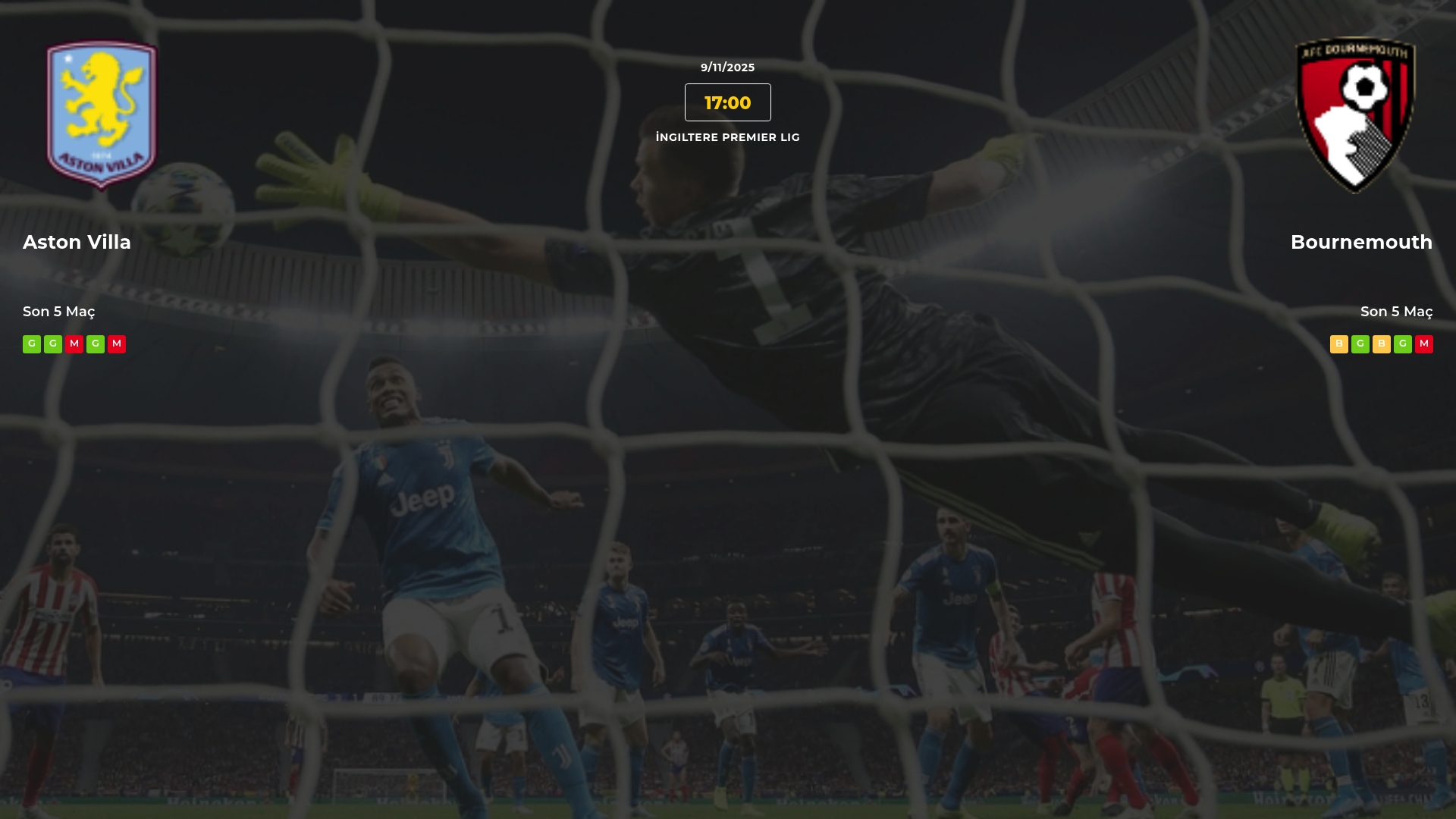 Aston Villa Bournemouth İddaa Maç Tahmini 09 Kasım 2025