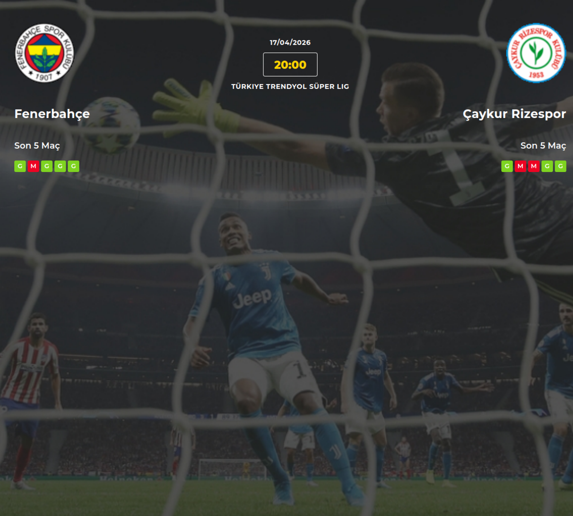 Fenerbahçe Çaykur Rizespor İddaa Maç Tahmini 17 Nisan 2026