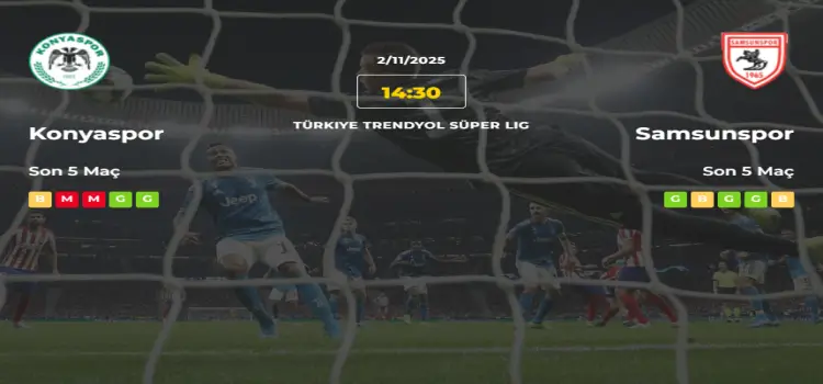 Konyaspor Samsunspor İddaa Maç Tahmini 2 Kasım 2025