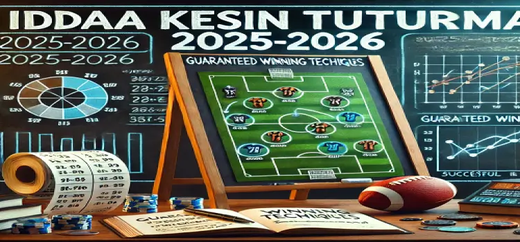 İddaa kesin tutturma 2025-2026