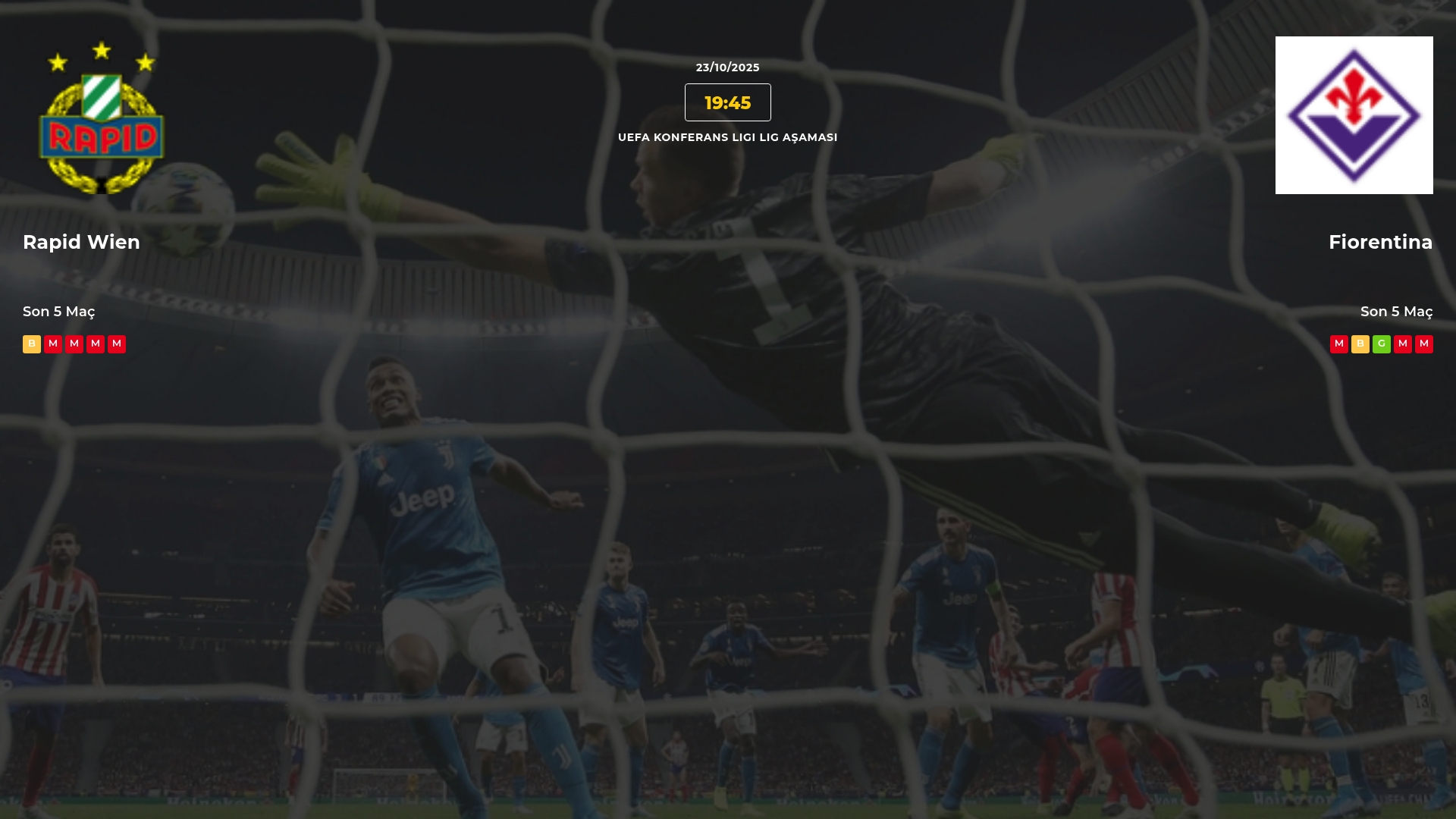 Rapid Wien Fiorentina İddaa Maç Tahmini 23 Ekim 2025