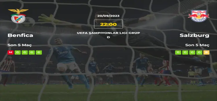 Benfica Salzburg İddaa Maç Tahmini 20 Eylül 2023