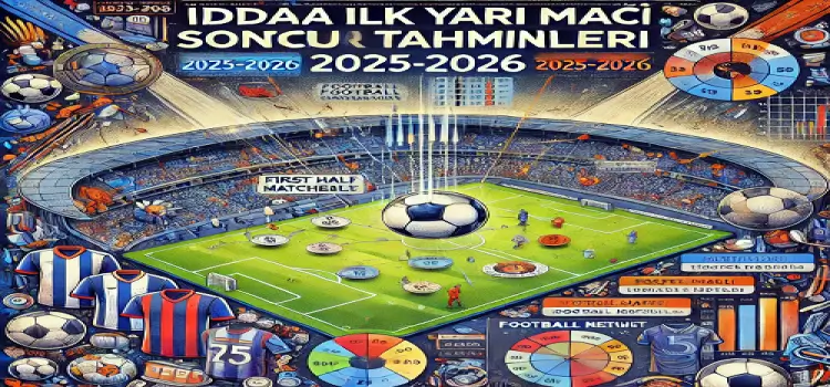 iddaa ilk yarı maç sonucu tahminleri 2025-2026