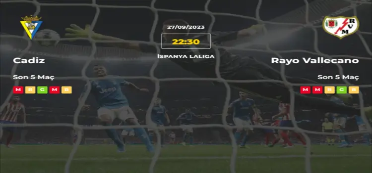 Cadiz Rayo Vallecano İddaa Maç Tahmini 27 Eylül 2023