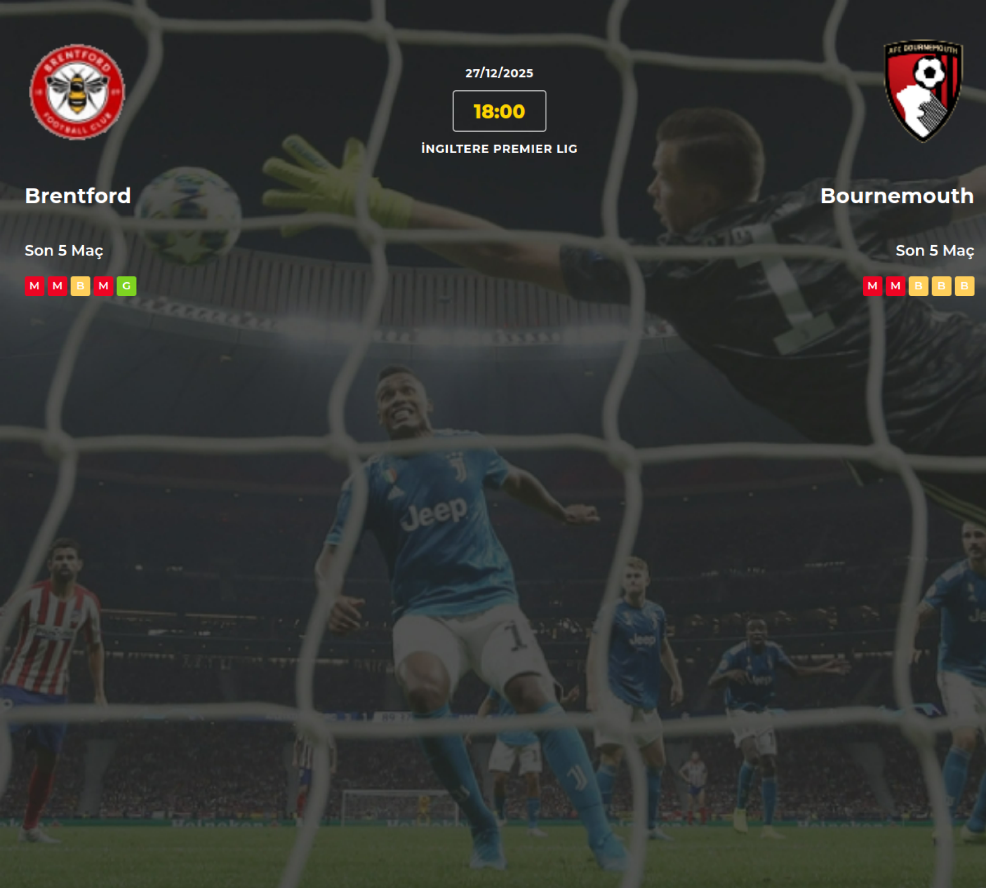 Brentford Bournemouth İddaa Maç Tahmini 27 Aralık 2025