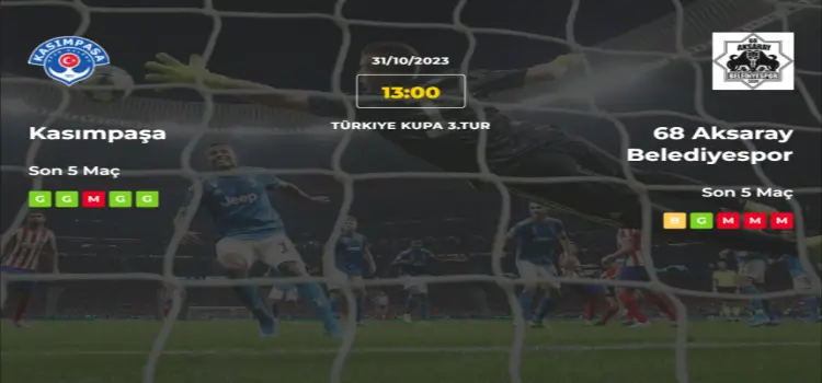 Kasımpaşa Aksaray Belediyespor İddaa Maç Tahmini 31 Ekim 2023