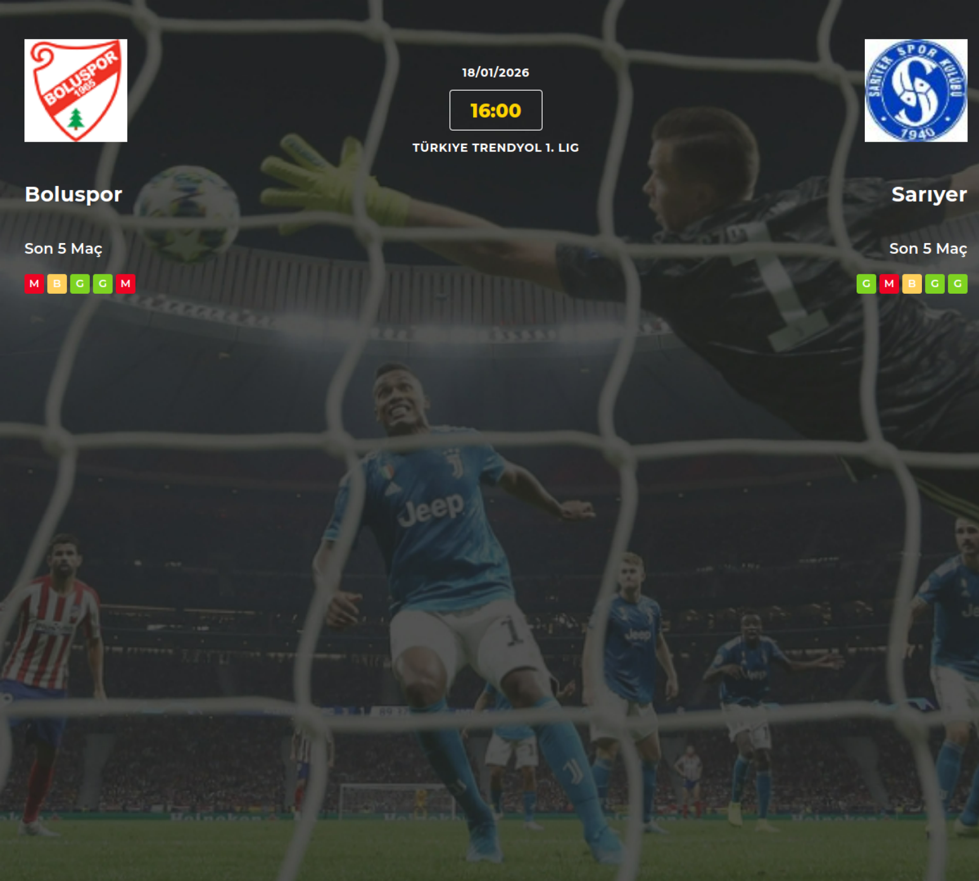 Boluspor Sarıyer İddaa Maç Tahmini 18 Ocak 2026