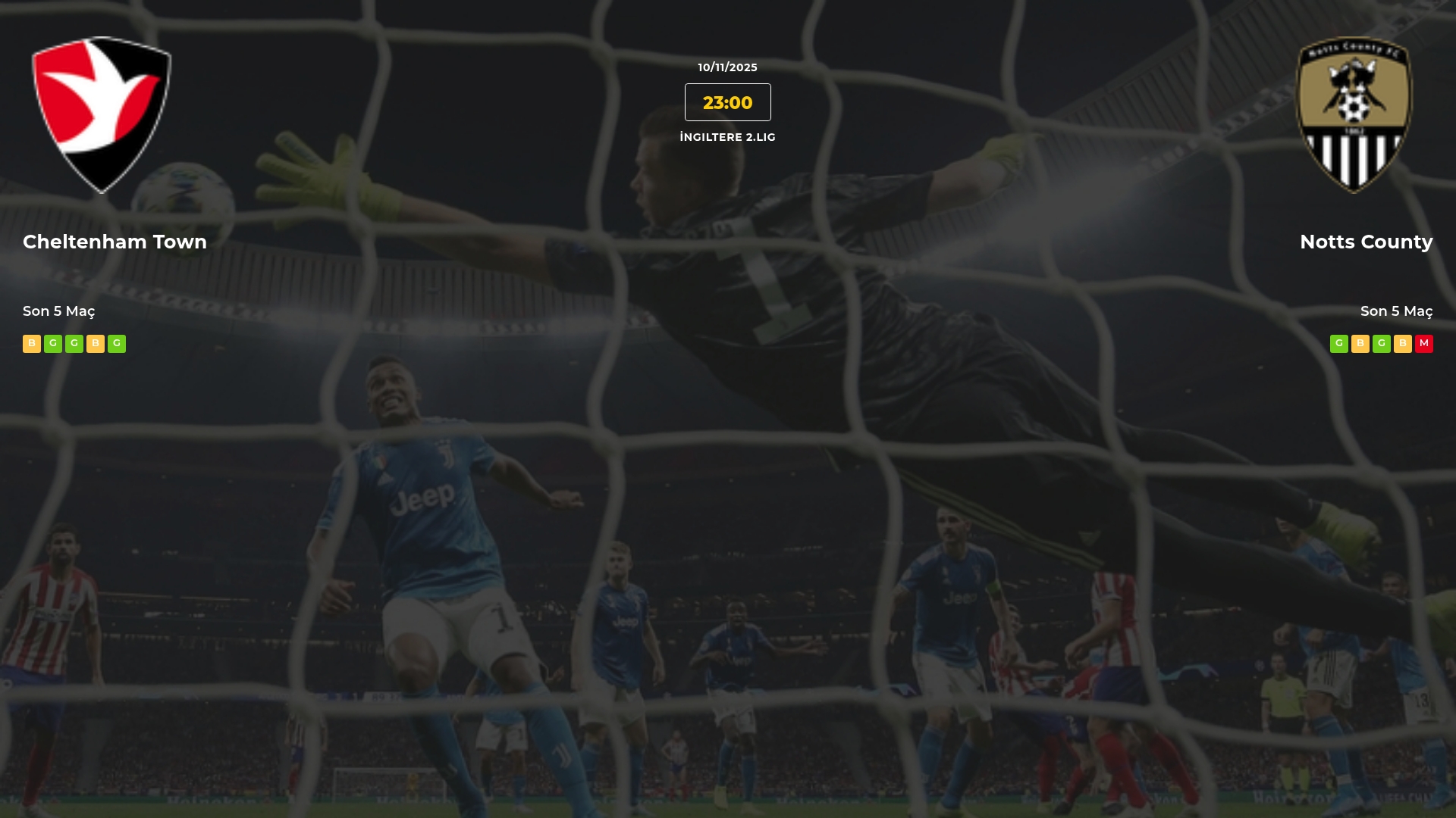 Cheltenham Town Notts County İddaa Maç Tahmini 10 Kasım 2025