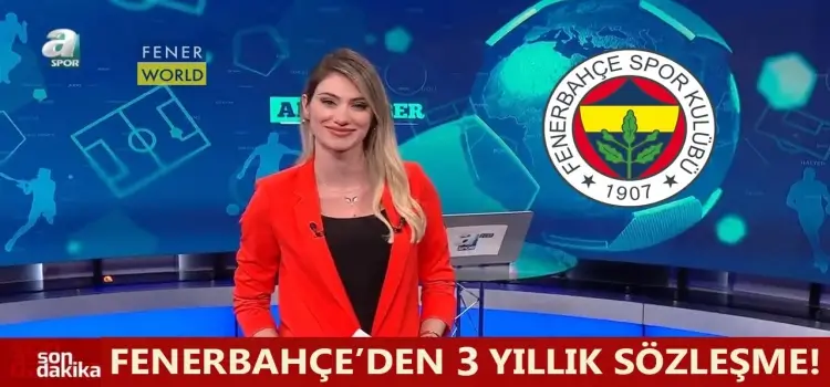 Canlı Yayında Duyurdular! Fenerbahçe'den 3 Yıllık Sözleşme