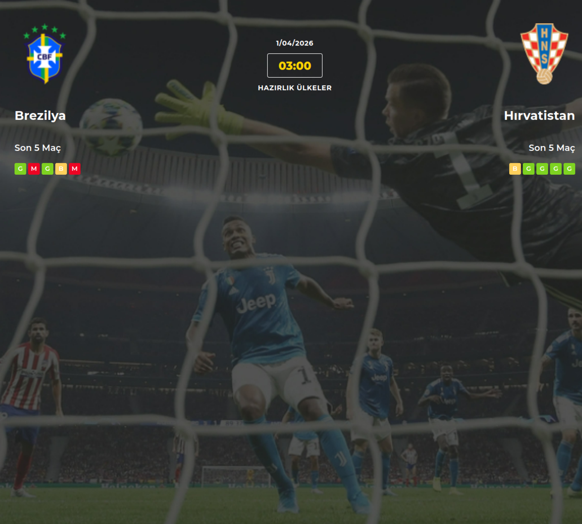 Brezilya Hırvatistan İddaa Maç Tahmini 01 Nisan 2026