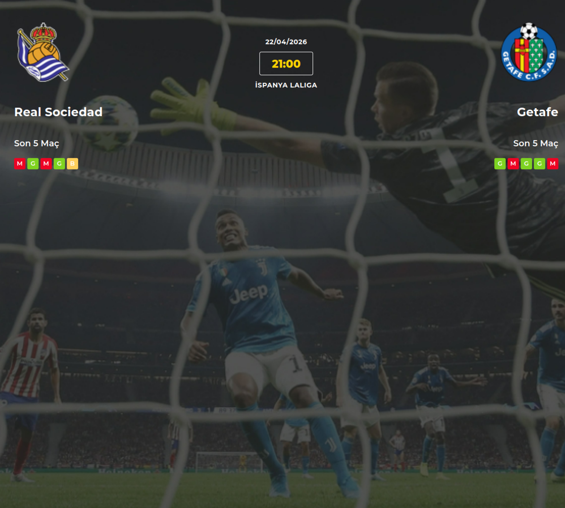 Real Sociedad Getafe İddaa Maç Tahmini 22 Nisan 2026