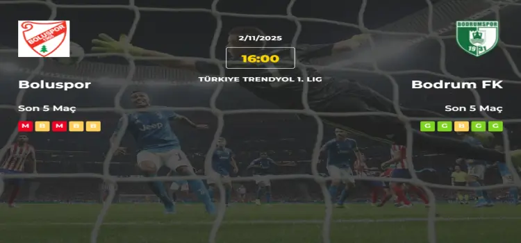 Boluspor Bodrum İddaa Maç Tahmini 2 Kasım 2025