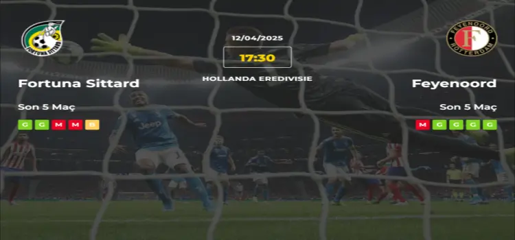 Fortuna Sittard Feyenoord İddaa Maç Tahmini 12 Nisan 2025