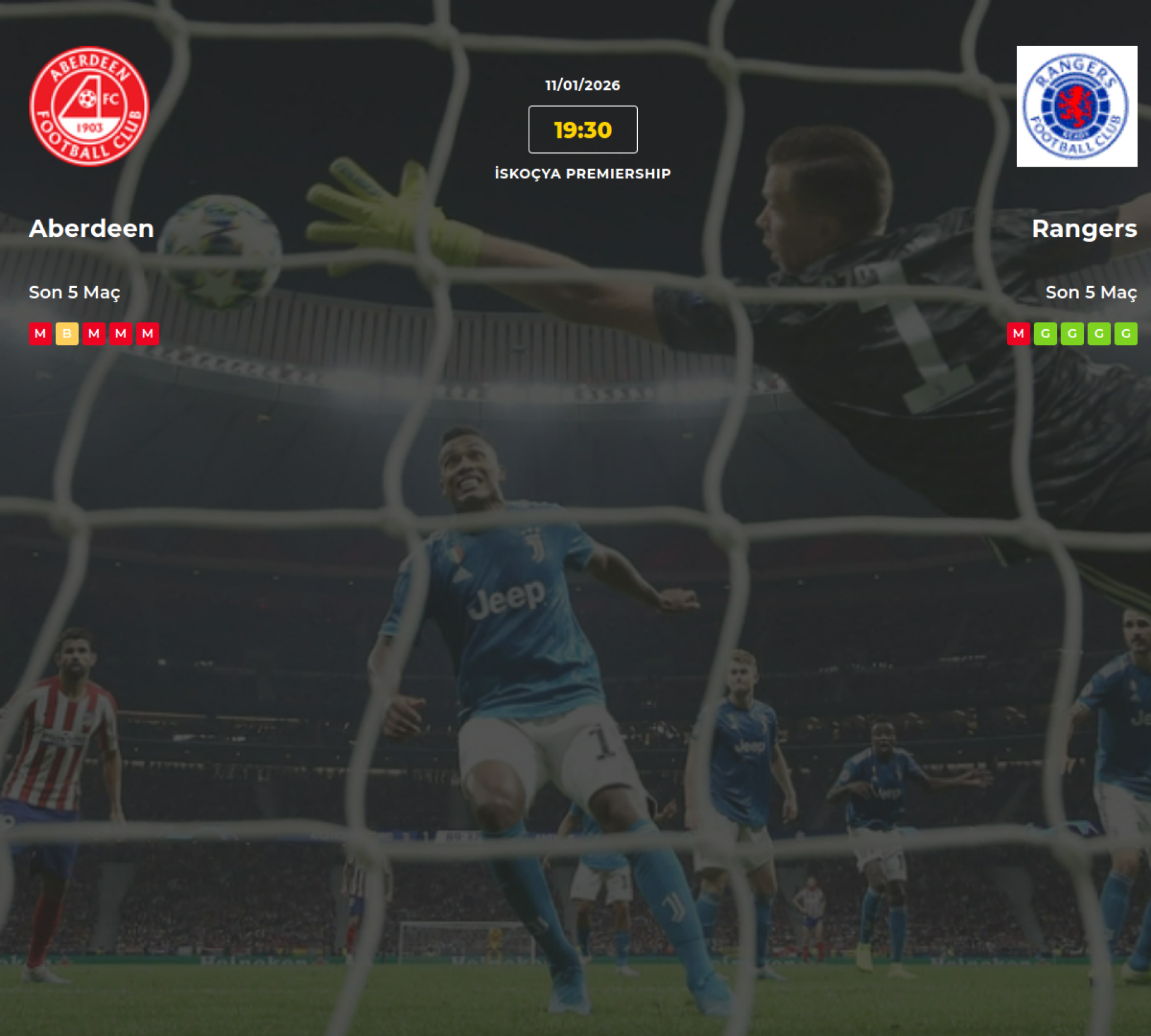 Aberdeen Rangers İddaa Maç Tahmini 11 Ocak 2026