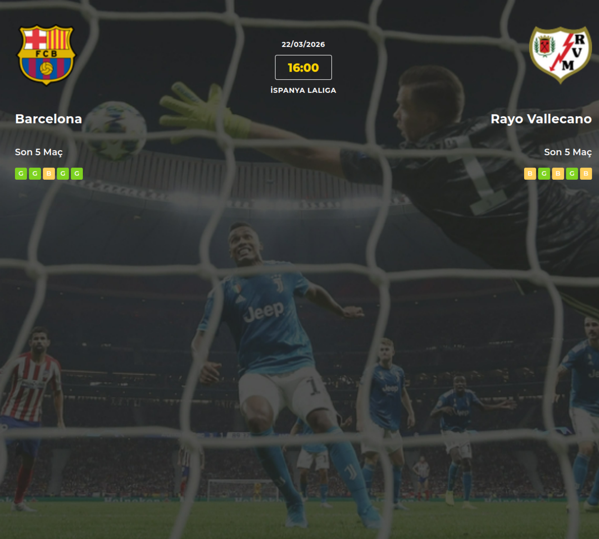 Barcelona Rayo Vallecano İddaa Maç Tahmini 22 Mart 2026
