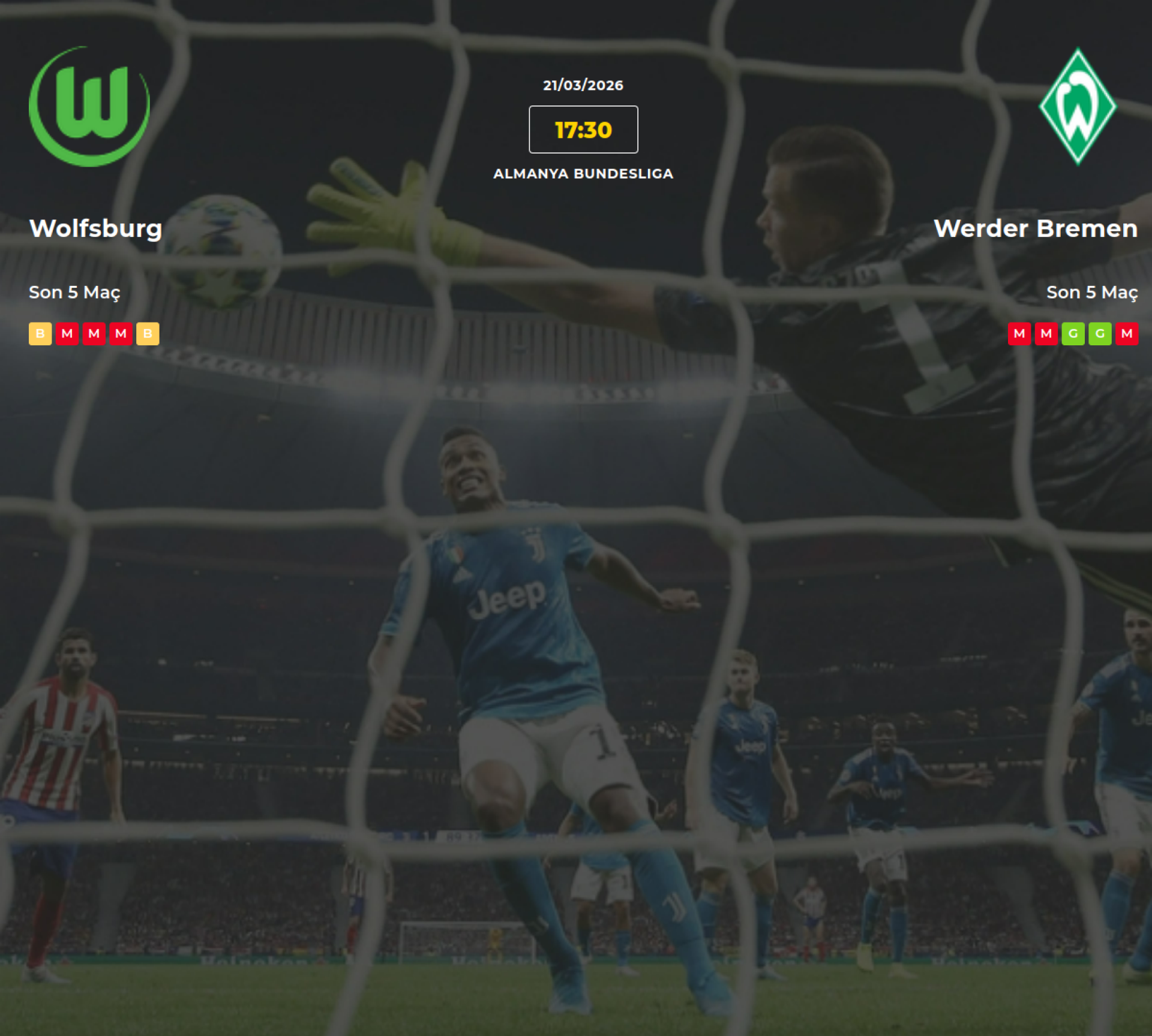 Wolfsburg Werder Bremen İddaa Maç Tahmini 21 Mart 2026