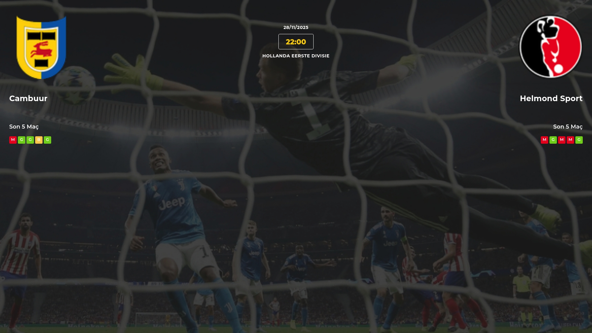 Cambuur Helmond Sport İddaa Maç Tahmini 28 Kasım 2025