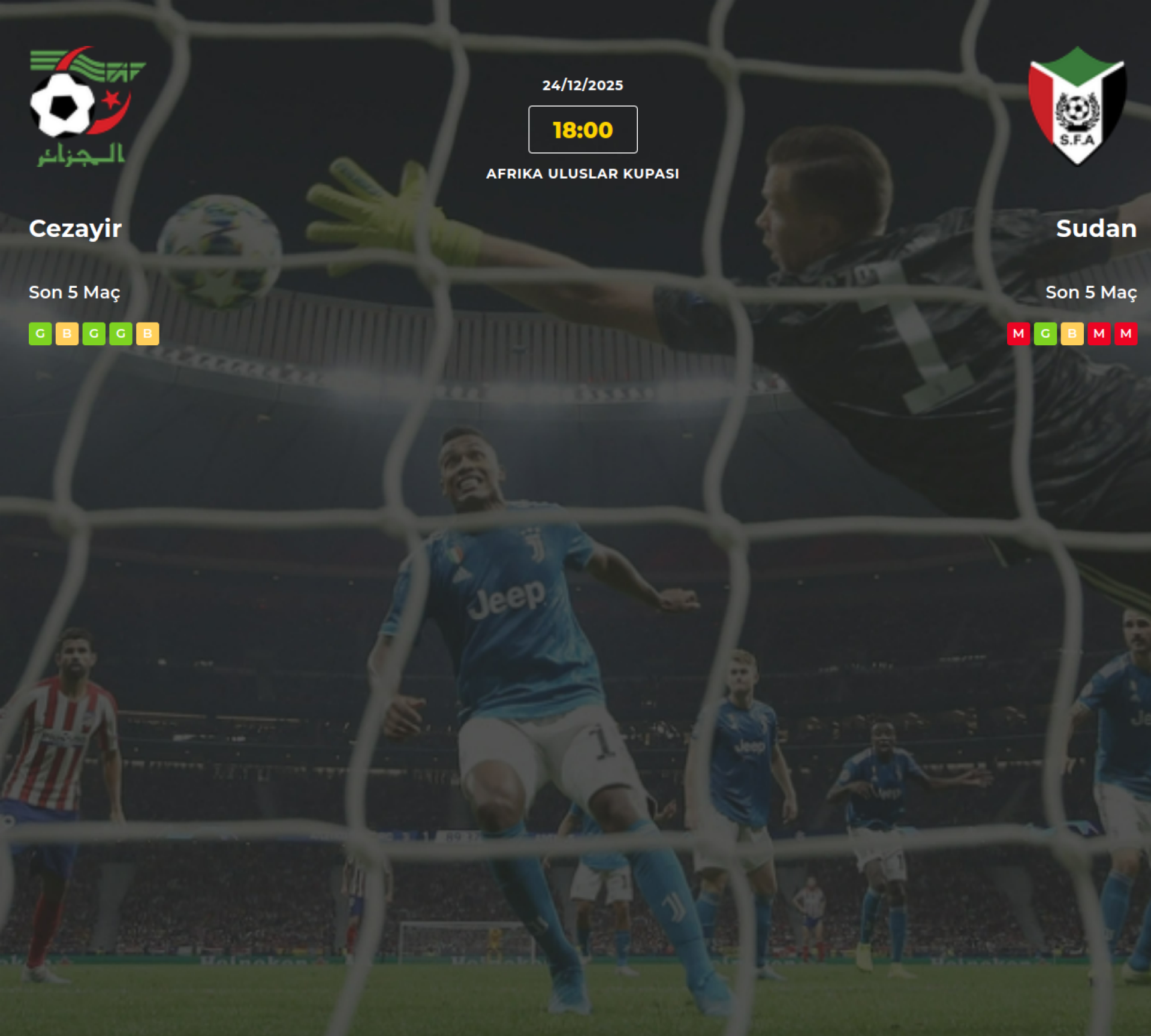 Cezayir Sudan İddaa Maç Tahmini 24 Aralık 2025