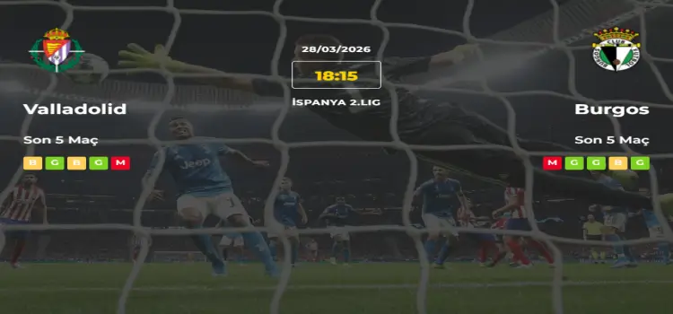 Valladolid Burgos İddaa Maç Tahmini 28 Mart 2026