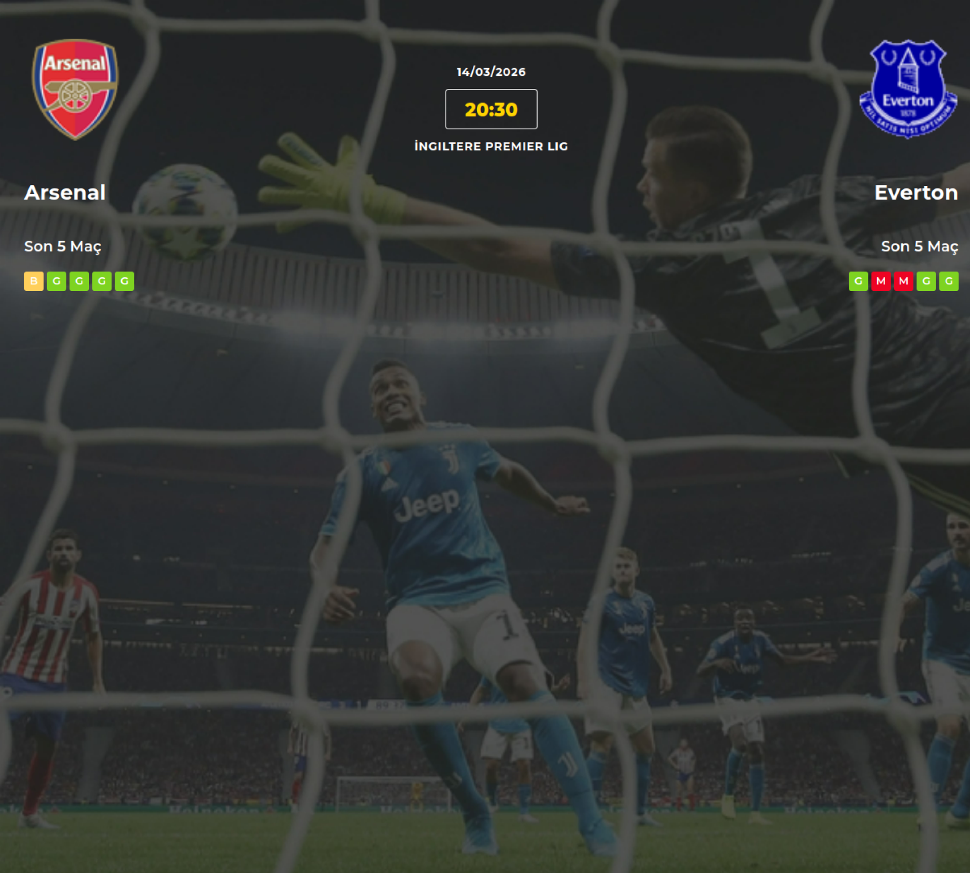 Arsenal Everton İddaa Maç Tahmini 14 Mart 2026