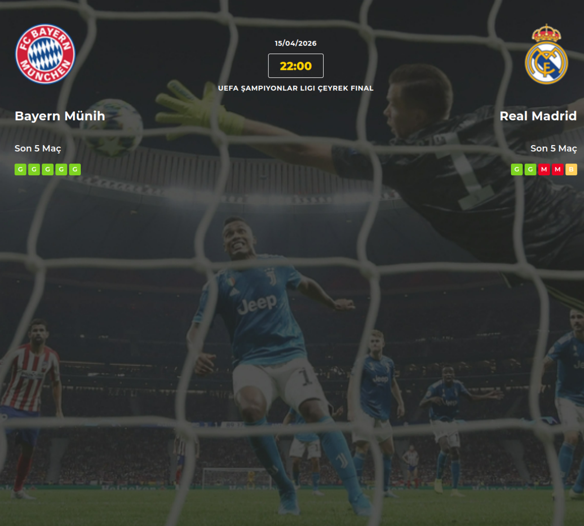Bayern Münih Real Madrid İddaa Maç Tahmini 15 Nisan 2026