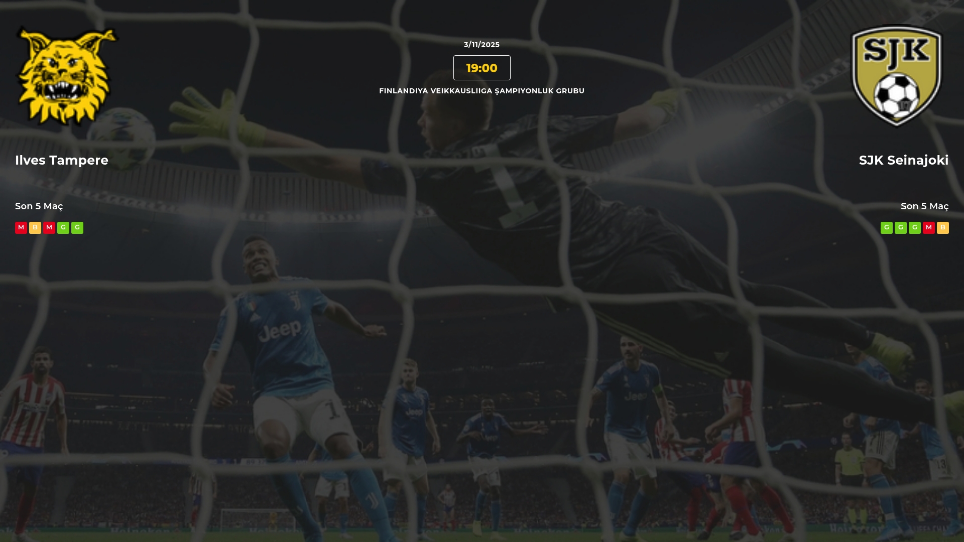 Ilves Tampere SJK Seinajoki İddaa Maç Tahmini 03 Kasım 2025