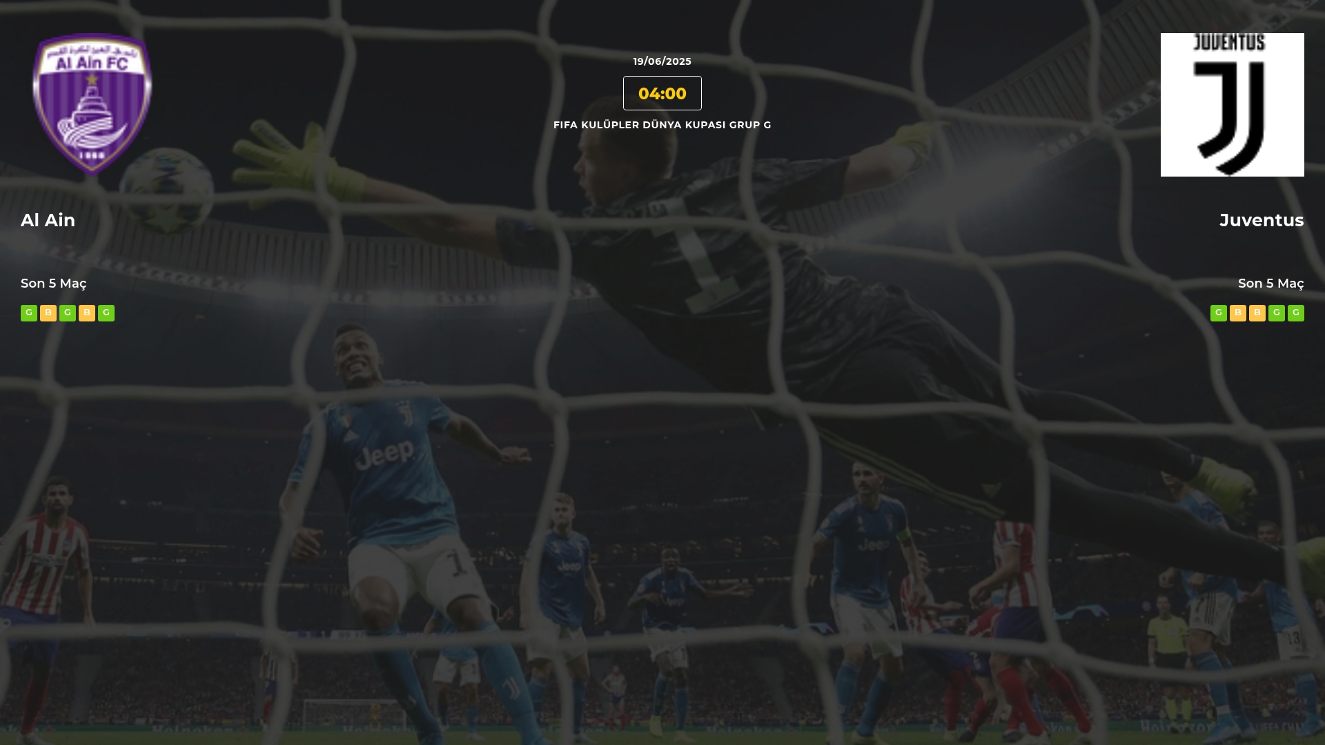 Al Ain Juventus İddaa Maç Tahmini 19 Haziran 2025