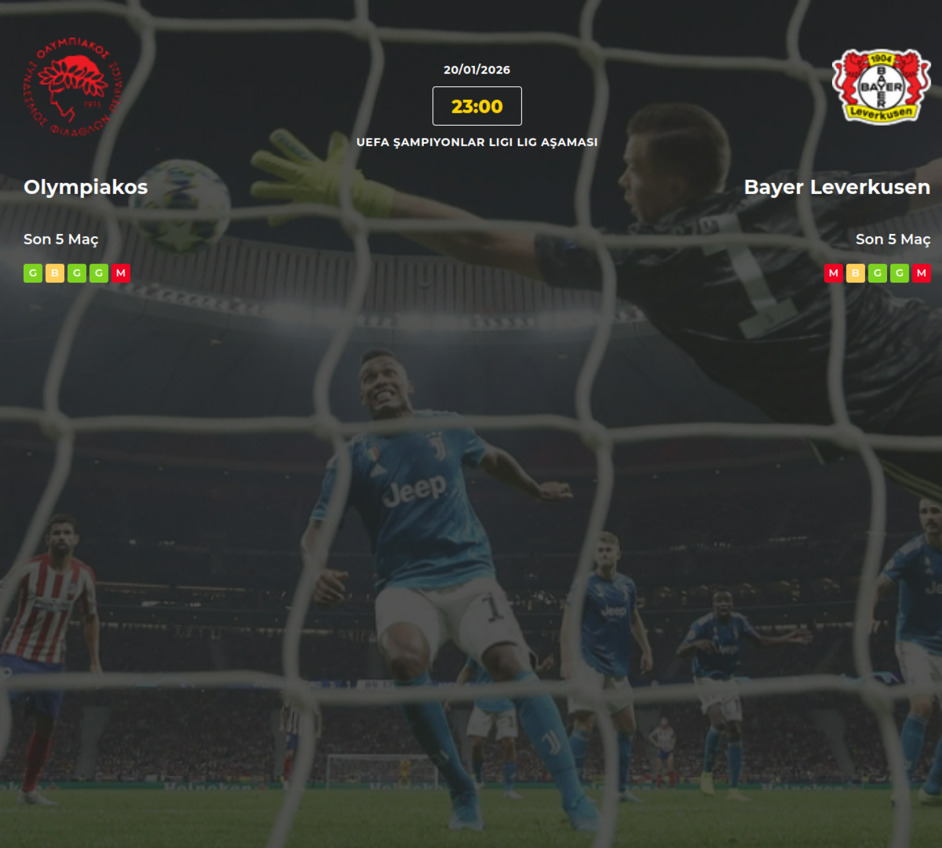 Olympiakos Bayer Leverkusen İddaa Maç Tahmini 20 Ocak 2026