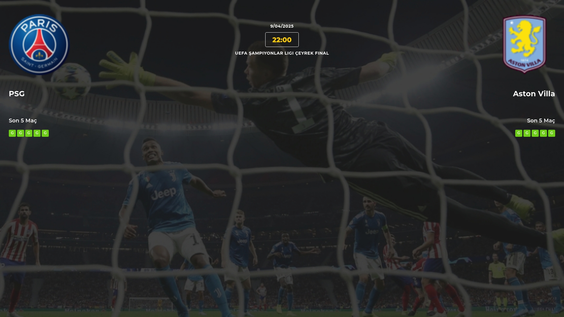 PSG Aston Villa İddaa Maç Tahmini 09 Nisan 2025