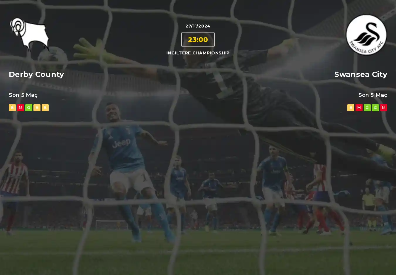 Derby County Swansea City İddaa Maç Tahmini 27 Kasım 2024