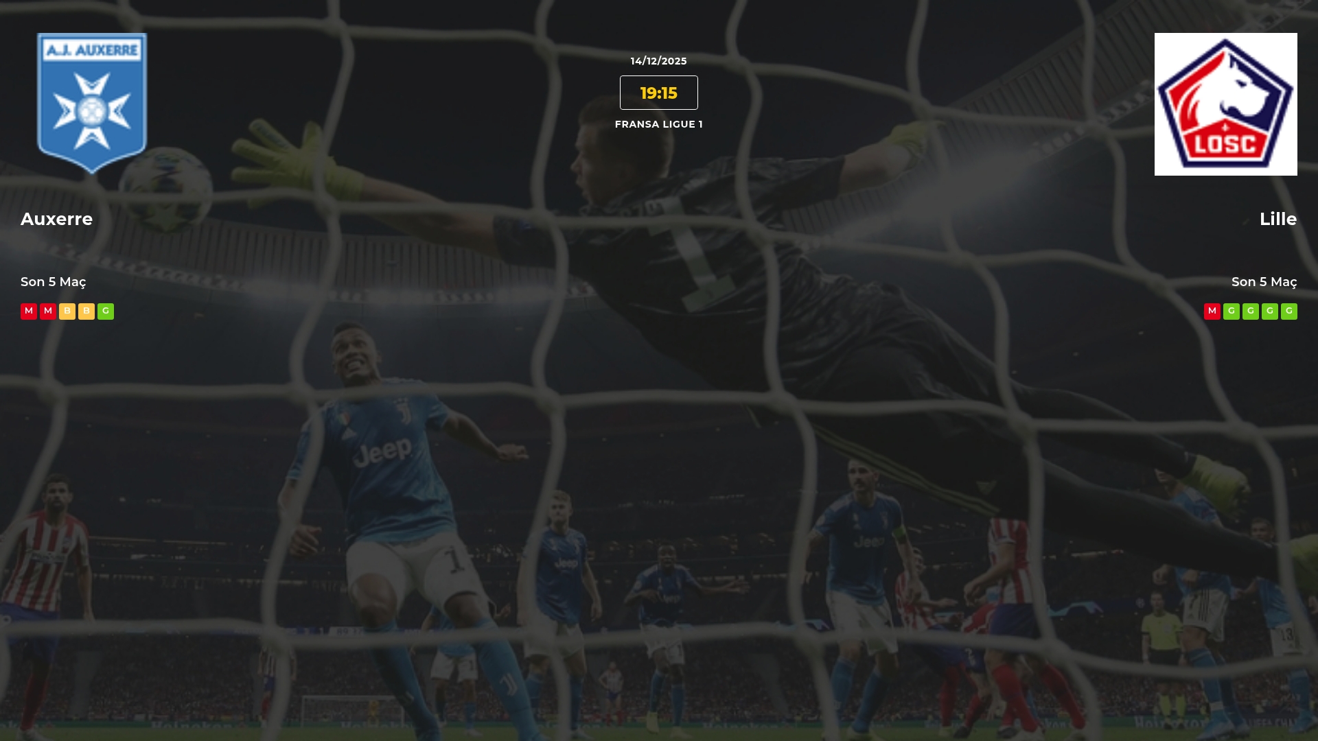 Auxerre Lille İddaa Maç Tahmini 14 Aralık 2025