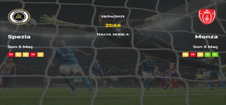 Spezia Monza İddaa Maç Tahmini 28 Nisan 2023