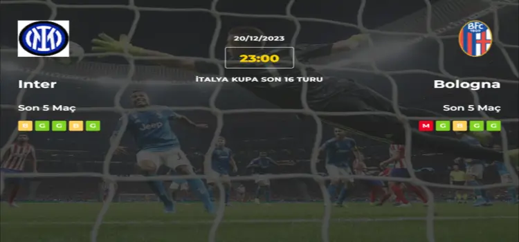 Inter Bologna İddaa Maç Tahmini 20 Aralık 2023