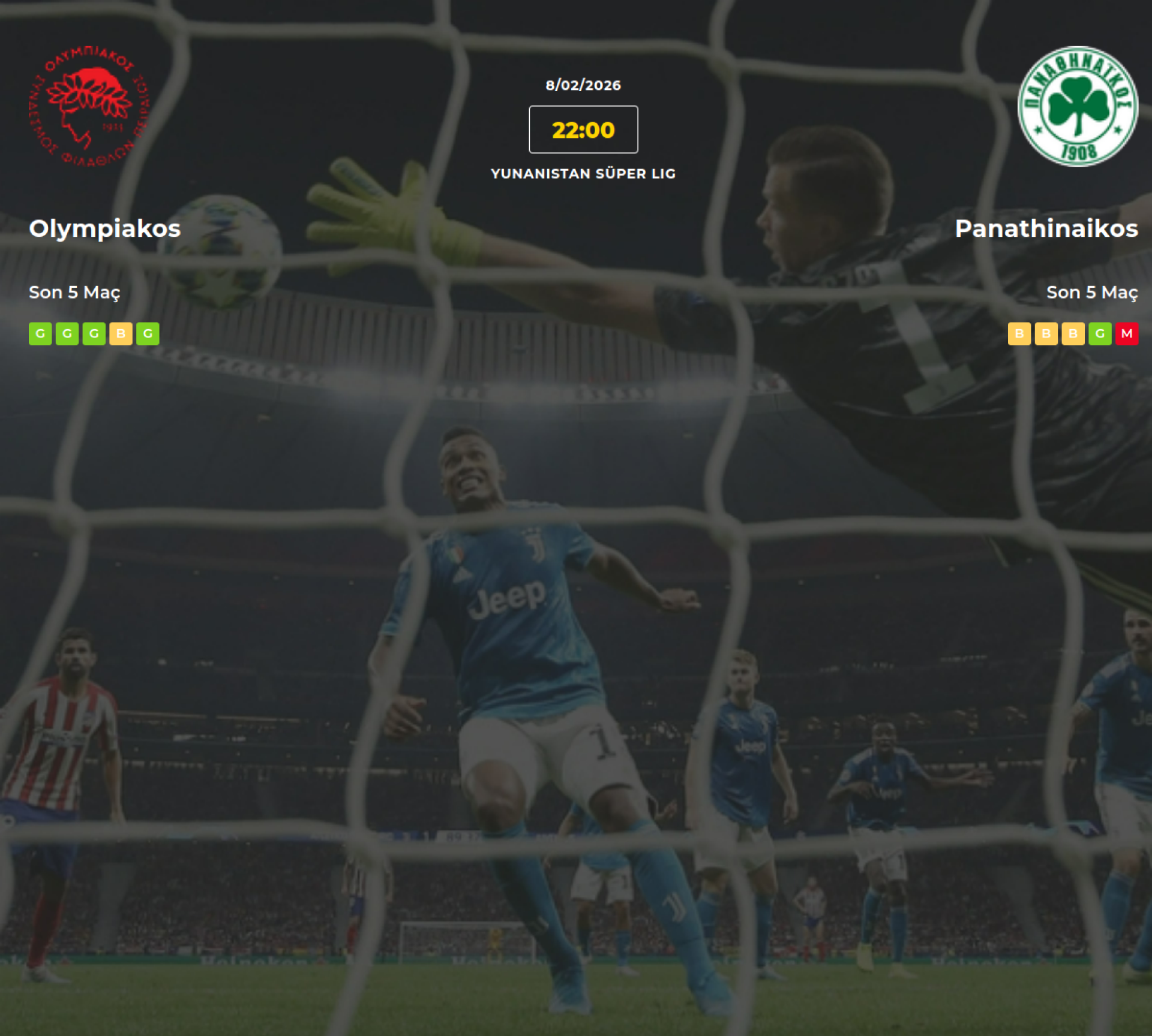 Olympiakos Panathinaikos İddaa Maç Tahmini 08 Şubat 2026