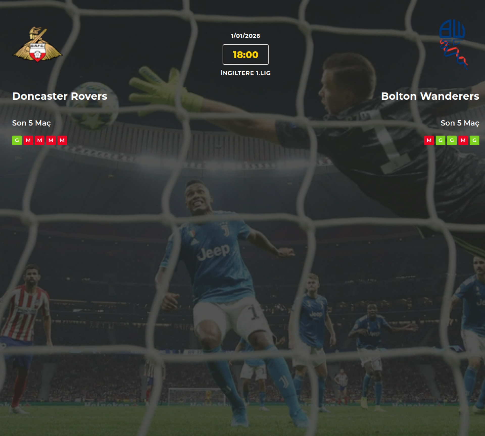 Doncaster Rovers Bolton Wanderers İddaa Maç Tahmini 01 Ocak 2026