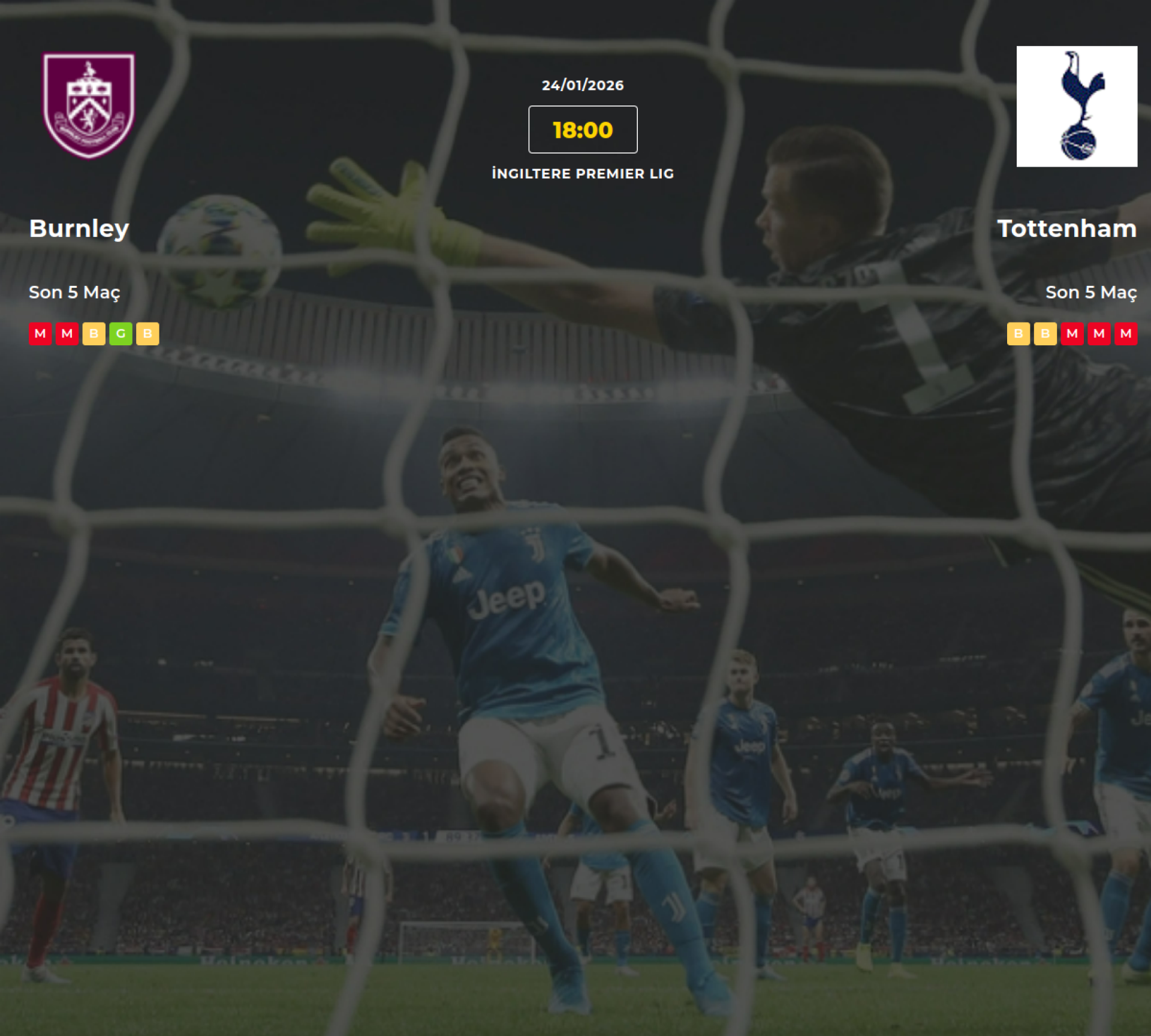 Burnley Tottenham İddaa Maç Tahmini 24 Ocak 2026