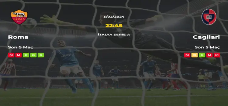 Roma Cagliari İddaa Maç Tahmini 5 Şubat 2024