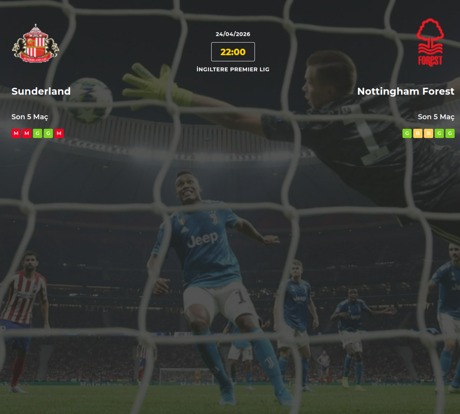 Sunderland Nottingham Forest İddaa Maç Tahmini 24 Nisan 2026