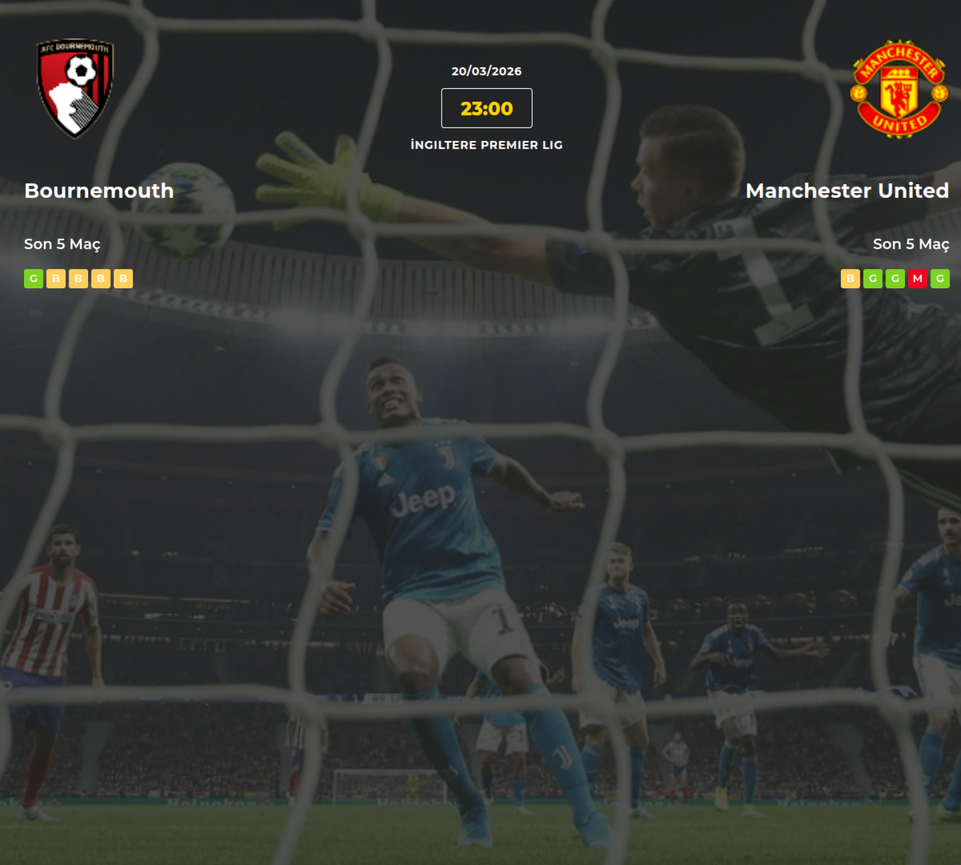 Bournemouth Manchester United İddaa Maç Tahmini 20 Mart 2026