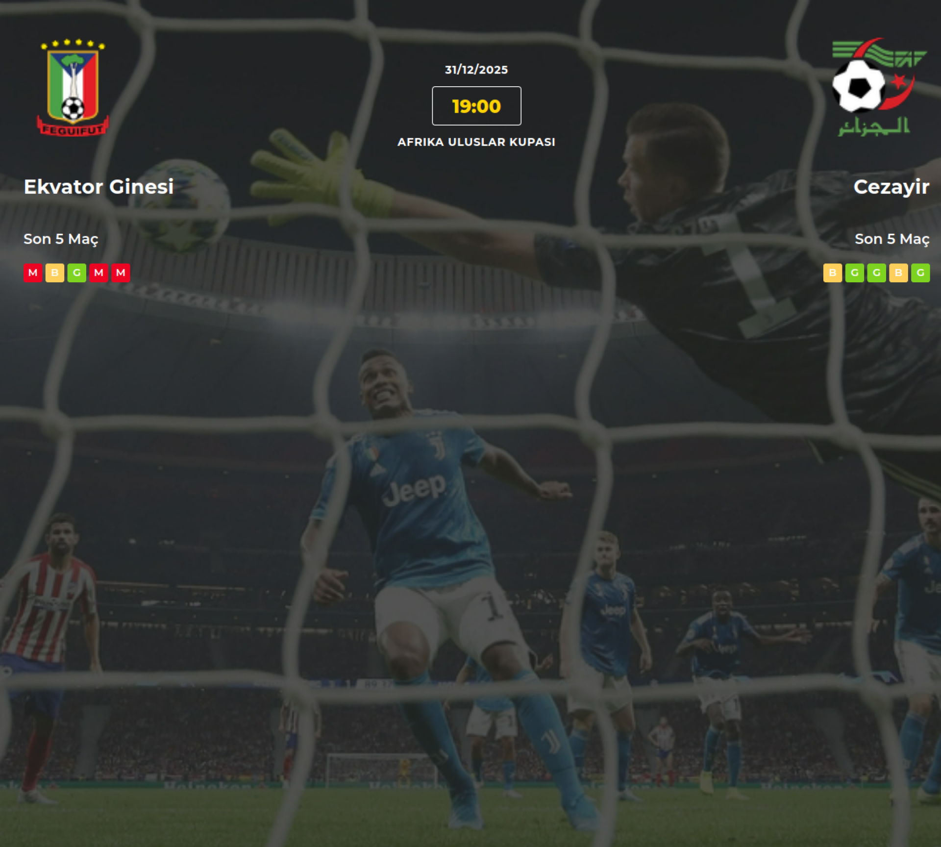 Ekvator Ginesi Cezayir İddaa Maç Tahmini 31 Aralık 2025